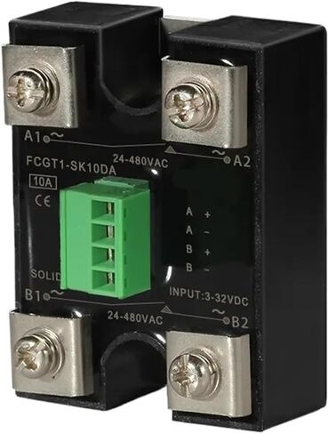 10A 25A 40A 60A 80A Dc Control Ac Dual Control Dual/Single Output Control Single Phase Solid State Relay 1Pcs(Single Output 25A) in Saudi Arabia