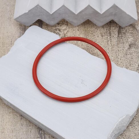 eMagTech 5Pcs O-Ring Belt Drill Press Replacement Compact Drill Belt for Mini Bench Drill 76x68x4mm Red Vulcanized Polyurethane Rubber in Saudi Arabia