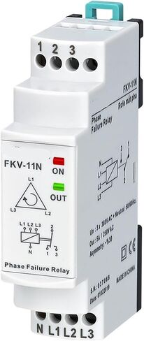 FKV-11N 3 * 380VAC مع فشل الطور ثلاثية الطور ، عدم تناسق الطور (ثابت. 30 ٪) ترحيل 1pcs in Saudi Arabia