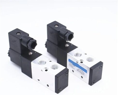 صمام عكس الهوائية الكهرومغناطيسية PU520-02S/PU520-03S PU520-04S موضعين في اتجاهين (PU520-04S ، AC110V) in Kuwait