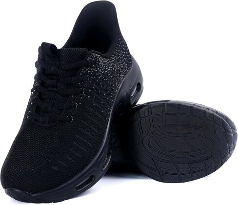 Quseek Womens Slip on Walking Shoes مريح الجري أحذية التنس الرياضية الرياضية الرياضية التمرين على الركض أحذية رياضية للأزياء الولايات المتحدة 6-11 in Saudi Arabia