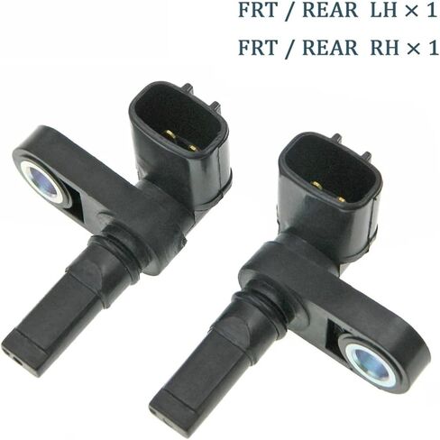 مستشعر سرعة عجلات ABS الخلفي الأمامي R/L 89542-60050 89543-60050 لـ GX470 LX570 4RUNNER (SET (4pcs)) in Saudi Arabia