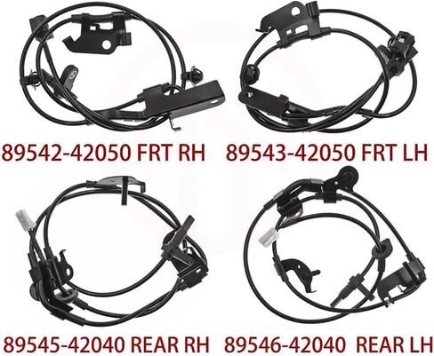 لـ RAV4 2006-2012 4WD RAV-4 2013 FWD الخلفية الأمامية الجديدة اليسرى اليسرى عجلات ABS SESSOR 89542-42050 8954542040 89546-42040 (LH RH) الخلفية) in Saudi Arabia