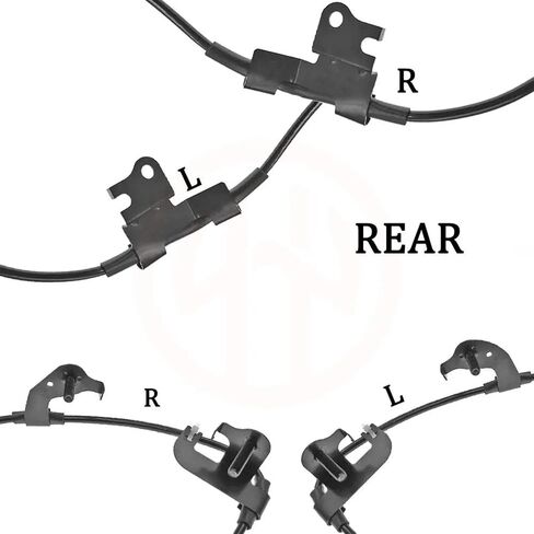 لـ RAV4 2006-2012 4WD RAV-4 2013 FWD الخلفية الأمامية الجديدة اليسرى اليسرى عجلات ABS SESSOR 89542-42050 8954542040 89546-42040 (LH RH) الخلفية) in Saudi Arabia