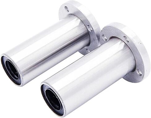 2pcs Lengthened Linear Bearing LMF6LUU LMF8LUU LMF10LUU LMF12LUU LMF13LUU LMF16LUU 16 25 30LUU(LMF6LUU) in Saudi Arabia