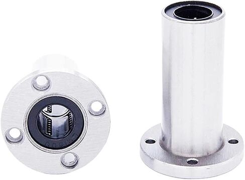 2pcs Lengthened Linear Bearing LMF6LUU LMF8LUU LMF10LUU LMF12LUU LMF13LUU LMF16LUU 16 25 30LUU(LMF6LUU) in Saudi Arabia