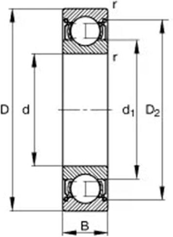 100pcs Bearing 607 607Z 607ZZ 7X19X6 Shielded Miniature Ball Bearings Ball Bearing in Saudi Arabia