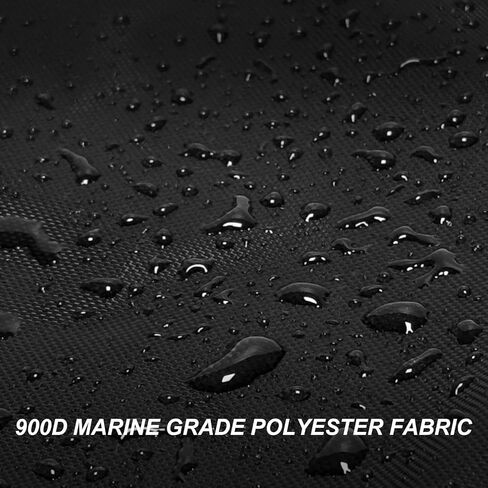 غطاء القارب من 22-24 قدمًا ، مقاوم للماء 900D غطاء القارب الثقيل ، ويغطي قارب بوليستر من الدرجة البحرية 22-24 قدمًا ، ويناسب الجهير ، V-Hull ، Tri-Hull ، Runabout ، Jon ، صيد الأسماك ، عرض شعاع 115 بوصة in Kuwait