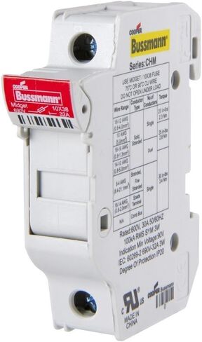 Cooper Bussmann CHM1DU MFH Fuse for 10X38 Midget, 1P, 30 Amp, 600V in Saudi Arabia