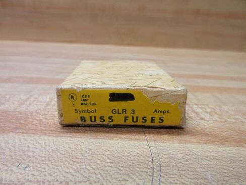FUSE GLR 3 AMP by BUSSMANN MfrPartNo GLR-3 in Saudi Arabia