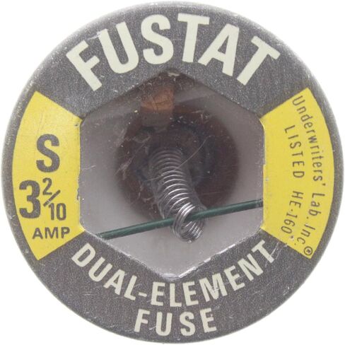 Bussman S-3-2/10 FUSTAT Dual Element Type S ، Brown in Saudi Arabia