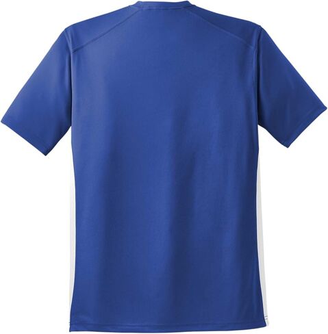 Sport-Tek Men's Forest Green 3XL Colorblock Crew Shirt in Saudi Arabia