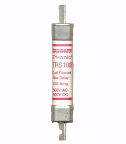 TRS100R TRI-ONCH TRS100R ، 100A ، 600V AC ، 600V DC ، Time Delay ، Ferrule Fuse in Saudi Arabia