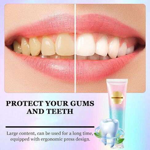 معجون أسنان تبييض من ACSSART ، معجون أسنان مبهر بالنيكوتيناميد ، معجون أسنان أبيض مكثف ، معاجين أسنان بيضاء من النيكوتيناميد ، تنظيف عميق 2 مساءً in Kuwait