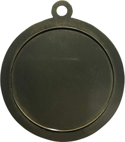 Express Medals كبيرة 2-1/2 بوصة قطرها المعدن الطالب الذهبي العتيقة من الشهر الفائز بجائزة جائزة Scholastic Star مع شرائط أبيض وأزرق عنق (حزمة 10) in Saudi Arabia