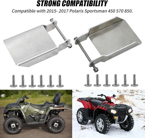 450570850 أمامية تخزين أمامي قوس الألومنيوم مجموعة مفصلات مع براغي وبراغي بديل لـ Polaris Sportsman 450 570 850 2015-2017 in Saudi Arabia