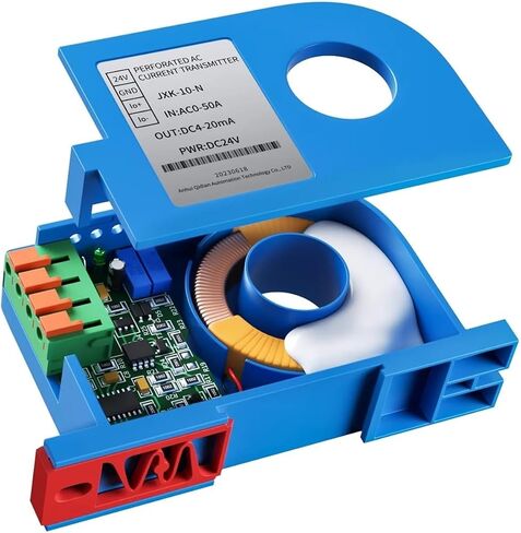 DC24V Hall DC Current Sensor Transmitter RS485 Output Analog Signal 0-150A Input 22mm Hole Current Transformer 25MM Hole(Dc0-220a,Aperture 25mm) in Saudi Arabia