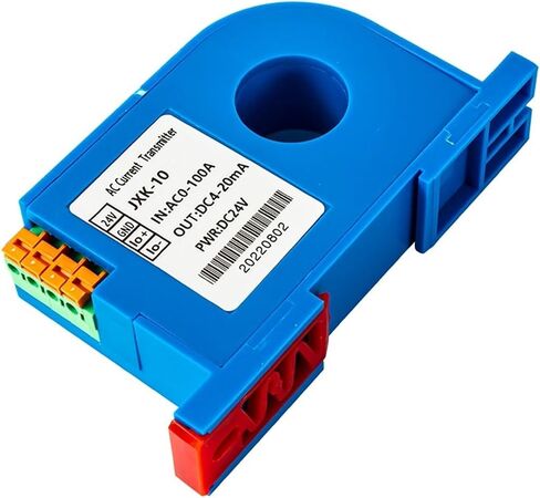 DC24V Hall DC Current Sensor Transmitter RS485 Output Analog Signal 0-150A Input 22mm Hole Current Transformer 25MM Hole(Dc0-220a,Aperture 25mm) in Saudi Arabia