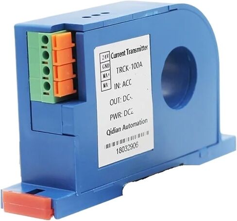 Aperture 22mm AC 50A 100A 200A 500A Open Loop Transmitter Hall Current Sensor DC 1-5V Output Analog Signal Output JXK-10(Ac 0-300a,DC12V Power Supply) in Saudi Arabia