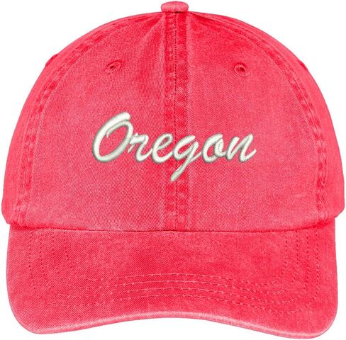 Trendy Apparel Shop Oregon State Embroidered Low Profile Adjustable Cotton Cap in Saudi Arabia