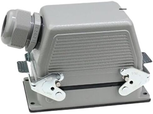 Heavy Duty Connector 6-10-16-24-32-48 Core Pin Industrial Plug Socket(48 Core Side Outlet) in Kuwait