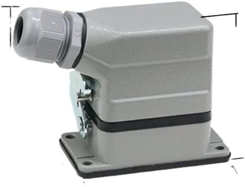 Heavy Duty Connector 6-10-16-24-32-48 Core Pin Industrial Plug Socket(48 Core Side Outlet) in Kuwait