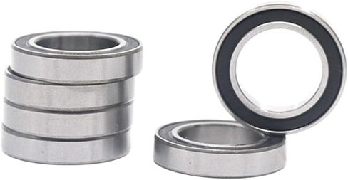 10pcs 6802 2RS Ball Bearing 6802 ABEC-1 15x24x5 mm Section 6802RS Ball Bearings 6802-2rs 61802 Rs in Saudi Arabia