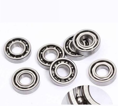 الفولاذ المقاوم للصدأ مفتوح بوصة تحمل SR3K SR4K SR4A SR6K SR8K 2PCS (SR4 6.35x15.875x4.97) in Saudi Arabia