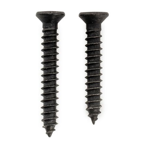 Musiclily Ultra Metric M2.6x18mm Stainless Steel Bridge Humbucker Mounting Ring Screws Phillips Flat Head Countersunk for Electric Guitar, Black (Set of 20) in Kuwait