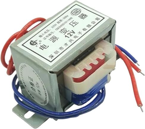EI48 12W/VA محول الطاقة المدخلات AC 220V/50Hz الإخراج AC واحد/مزدوج 6V 9V 12V 15V 18V 24V 30V 36V 48V النحاس (220 فولت ، 30V) in Saudi Arabia