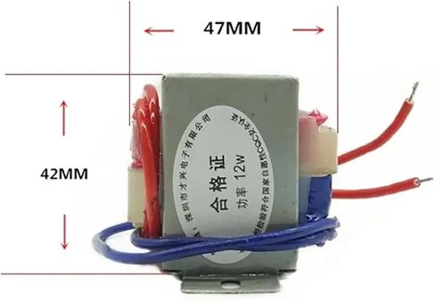 EI48 12W/VA محول الطاقة المدخلات AC 220V/50Hz الإخراج AC واحد/مزدوج 6V 9V 12V 15V 18V 24V 30V 36V 48V النحاس (220 فولت ، 30V) in Saudi Arabia