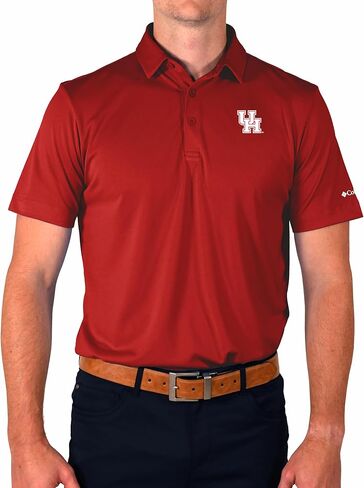 Columbia Univ of Houston Golf Men's Lightweight Casual Golf Polo in Saudi Arabia