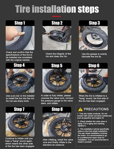 16 "إطار Ebike بلا أنابيب للدراجة الكهربائية ، تصميم 8 مستويات ، إطار ثلجي مضاد للثلاثي 16 × 2.50/3.0 لـ ebike مع أنبوب صمام داخلي ، 16 × 2.50/3.0 على الطرق الوعرة على الطرق الوعرة in Kuwait