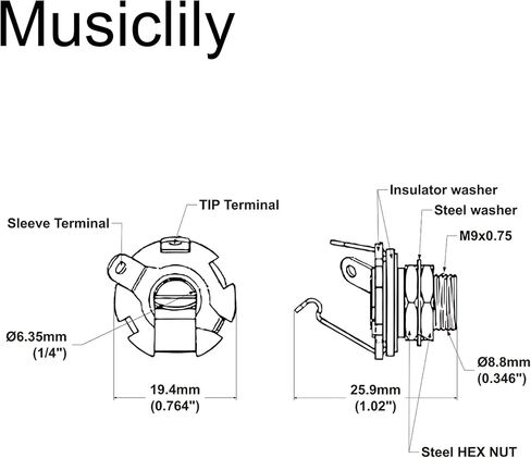 MusicLily Basic 1/4 بوصة in Saudi Arabia