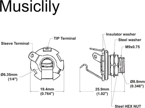MusicLily Basic 1/4 بوصة in Kuwait