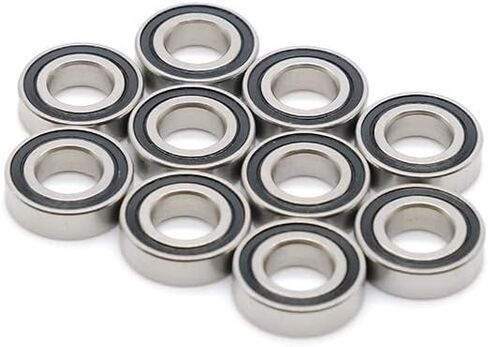 S687RS تحمل 7x14x5 مم (10pcs) ABEC-7 440C الأسطوانة الفولاذ المقاوم للصدأ S687 RS S687 2RS Ball Bearings (S693RS 3X8X4) in Saudi Arabia