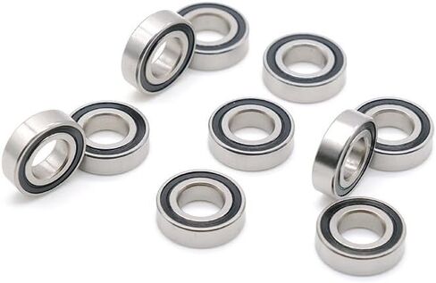 S687RS تحمل 7x14x5 مم (10pcs) ABEC-7 440C الأسطوانة الفولاذ المقاوم للصدأ S687 RS S687 2RS Ball Bearings (S693RS 3X8X4) in Saudi Arabia