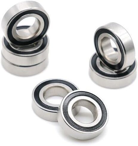 S687RS تحمل 7x14x5 مم (10pcs) ABEC-7 440C الأسطوانة الفولاذ المقاوم للصدأ S687 RS S687 2RS Ball Bearings (S693RS 3X8X4) in Saudi Arabia