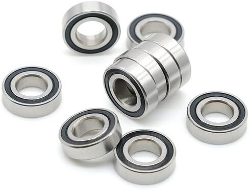 S687RS تحمل 7x14x5 مم (10pcs) ABEC-7 440C الأسطوانة الفولاذ المقاوم للصدأ S687 RS S687 2RS Ball Bearings (S693RS 3X8X4) in Saudi Arabia