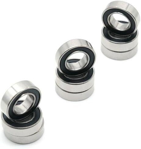 10pcs 4.763x9.525x3.175mm SR166 2RS ABEC-7 in Saudi Arabia