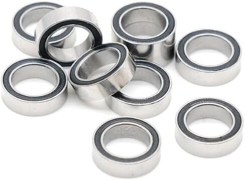 SMR117RS تحمل 7x11x3 مم (10pcs) ABEC-7 محامل كرة من الفولاذ المقاوم للصدأ محمية SMR117 SMR117-2RS in Saudi Arabia