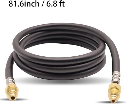 خرطوم منظم عداد تدفق Argon CO2 ، MIG TIG ، UNF5/8،6.8 قدم مع تركيب الغاز الخامل in Saudi Arabia