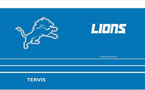 Tervis Traveler NFL Detroit Lions - MVP Triple Walled Insulated Tumbler Travel Cup Keeps Drinks Cold & Hot, 20oz, Stainless Steel in Saudi Arabia