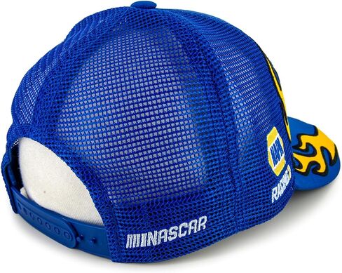 Chase Elliott 2025 Flame #9 Snapback Mesh Hat Blue in Kuwait