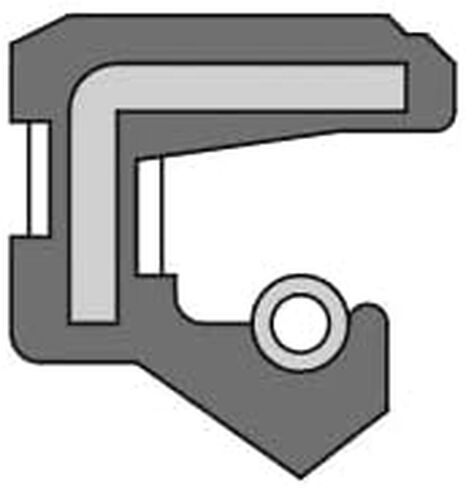 EAI OIL SEAL 30 مم × 36 مم × 5 مم SC شفة واحدة ث/الربيع. حالة المعادن مع طلاء NBR in Saudi Arabia