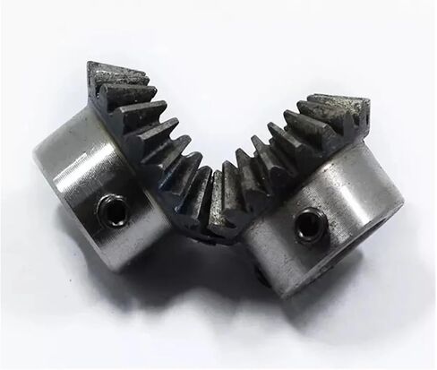 1PCS Bevel Gear 2m 20teeth inner Hole 8/10/12/14/15/16/17/18/19/20 mm 90 degrees scenh steel m5 (12mm) in Kuwait