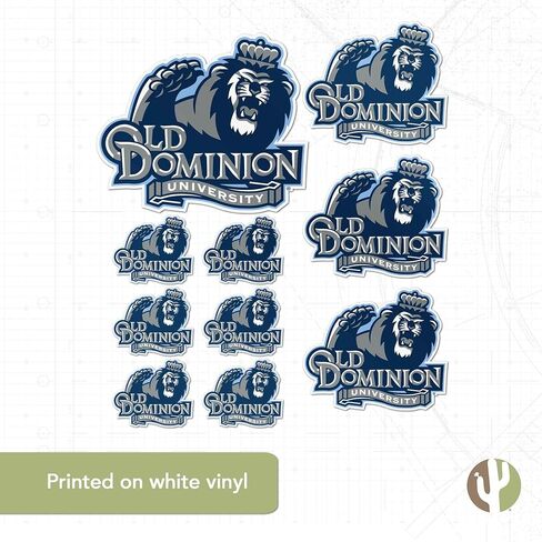 Desert Cactus Old University University University Odu Monarchs Vinyl Lexals Laptop Gater Bottle Scrapbook T3 (Type 3-1) in Kuwait