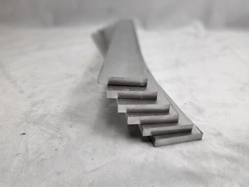 6061 Aluminum Flat Bar, 1/4" x 1-1/2" x 17" long, Solid Stock, Plate, 6 pack in Saudi Arabia