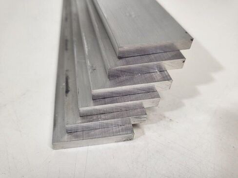 6061 Aluminum Flat Bar, 1/4" x 1-1/2" x 17" long, Solid Stock, Plate, 6 pack in Saudi Arabia