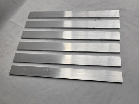 6061 Aluminum Flat Bar, 1/4" x 1-1/2" x 17" long, Solid Stock, Plate, 6 pack in Saudi Arabia